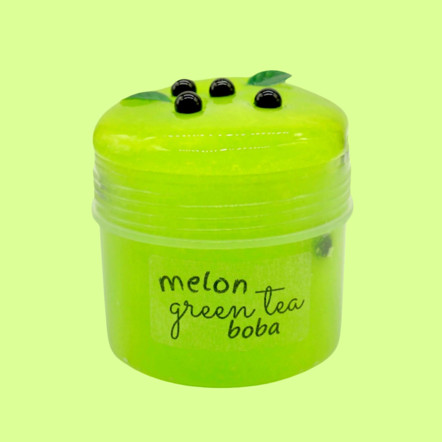 Melon Green Tea Boba